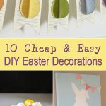 cheap easy easter decorations 10 cheap u0026 easy diy easter decorations HMRSVFI