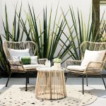 Cheap patio furniture latigo 3pc all-weather wicker outdoor patio chat set - tan - threshold™ ETLNUKG