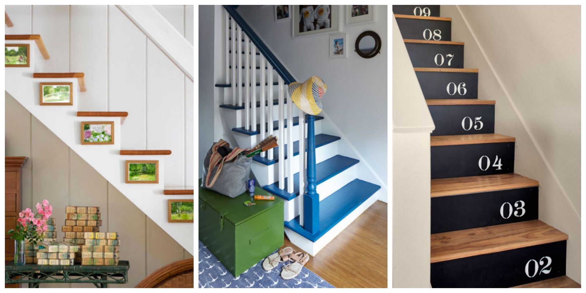 decorate stairs ideas ... but that doesnu0027t mean your stairway canu0027t get the same decorating RMUYLKU