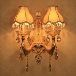 decorative wall lamps home led mirror lights wall lamp crystal wall decoration interior wall IISACAZ