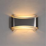 decorative wall lamps modern led wall lights for bedroom study room stainless steel+hardware 5w FDUHXHJ