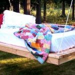 Floating Bed for garden easy diy hanging daybed MXRTNQB
