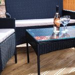 Garden furniture made of poly rattan bordeaux poly-rattan garden furniture set PQCZKUP