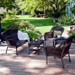 Garden furniture made of poly rattan poly rattan garden furniture - impervious to sun and rain IIHSJYA