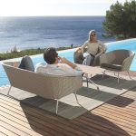 Garden Lounge Furniture ... fueradentro modern garden lounge furniture | shell retro garden sofa | VEZHBKJ