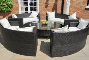 Rattan Garden Furniture Set outdoor dining sets for 8 new oakita lauren rattan garden furniture RHHGCVN