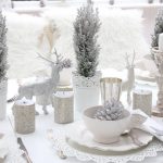 winter decorating ideas winter tablescape LMWVMCW