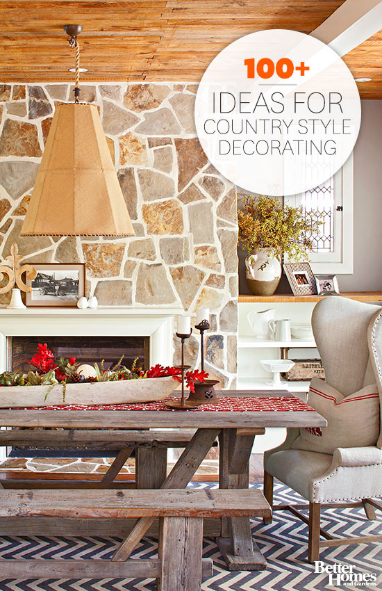 Country style decorating country decorating ideas YGNHCAW