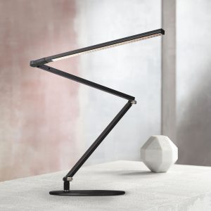 designer desk lamps gen 3 z-bar daylight led desk lamp black with touch dimmer RJVGRRC