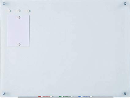 Glass Magnetic Board magnetic glass dry-erase board set - 35 1/2 x 47 1 KNXJSOQ