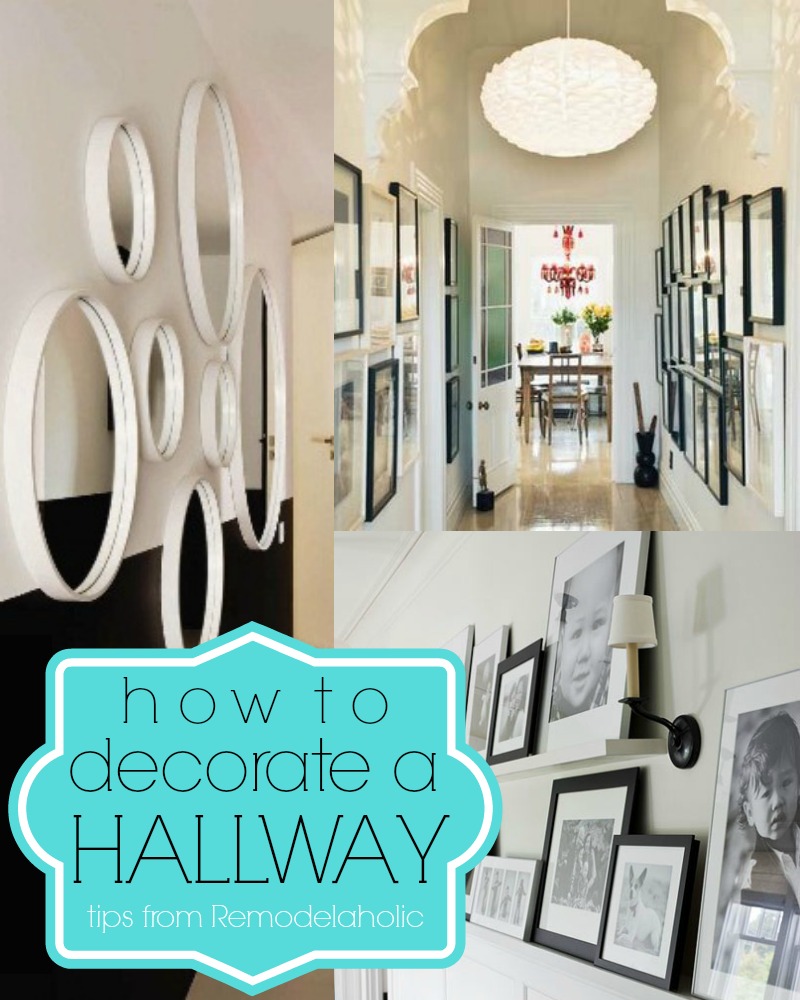 hallway decorating ideas 15 ways to decorate a hallway | remodelaholic.com #hallway #decorating #tips BALROJR