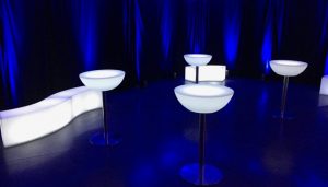 Illuminated furniture vancouver led furniture rental LHRPKQA