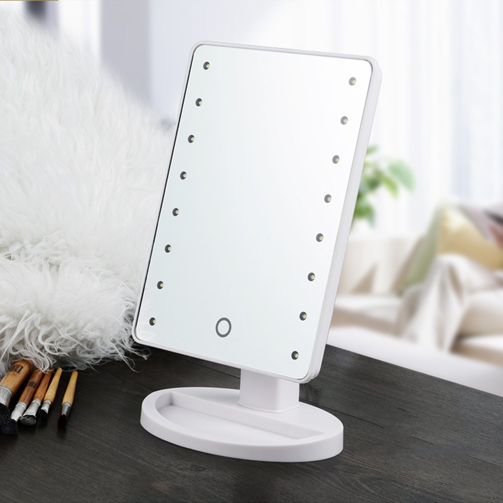 makeup mirrors with lights touch screen led lighted vanity cosmetic mirror / makeup mirror with led  lights free shipping-in IHIBVNH