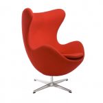 modern design chair egg chair usage: itu0027s steel frame, high curved back and rounded bottom  gives it great YFBLNDV