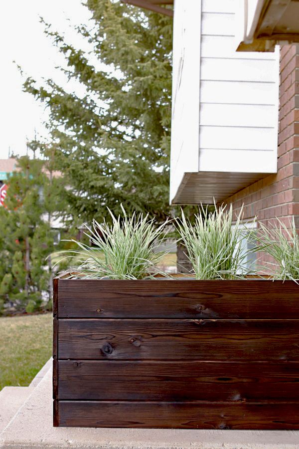 modern planters ideas how to: make a diy modern planter box for under $40 | curbly BOYATVM