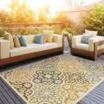 Outdoor rugs colton yellow/brown indoor/outdoor area rug LSQKXSI
