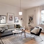 Scandinavian design living room view in gallery gray is often used in scandinavian design ... EXLOAWL