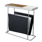Side table with magazine rack duende/companion with magazine rack (companion magazine rack) MSTWFXI
