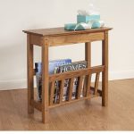 Side table with magazine rack narrow side table with magazine rack - a modern stylish storage for your  weekly periodical. GPBTFTN