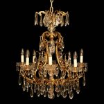 Antique Chandeliers Gilded Antique Chandeliers - O'Keeffe Antiques