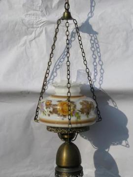vintage hanging lamps and chandeliers