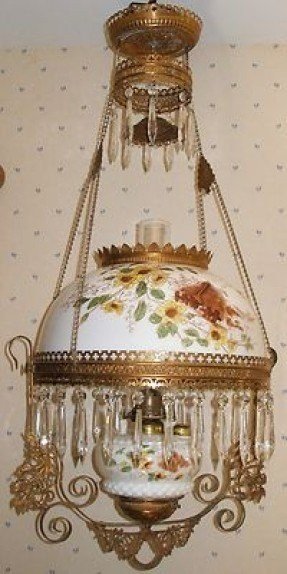Antique Hanging Oil Lamps - Ideas on Foter
