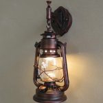 Fashion antique Wall lights wrought iron vintage lantern kerosene