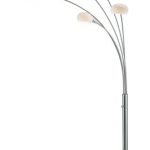Adesso Luna Arc Lamp, Satin Steel - Floor Lamps - Amazon.com