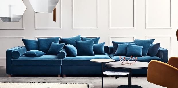 XXL Sofa, Big Sofa u2013 schöne Modelle und Einrichtungsideen in 2019