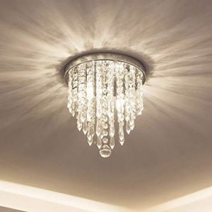 lifeholder Mini Chandelier, Crystal Chandelier Lighting, 2 Lights