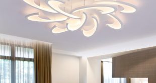Modern Acrylic Design Ceiling Lights Bedroom Living Room 90~260V