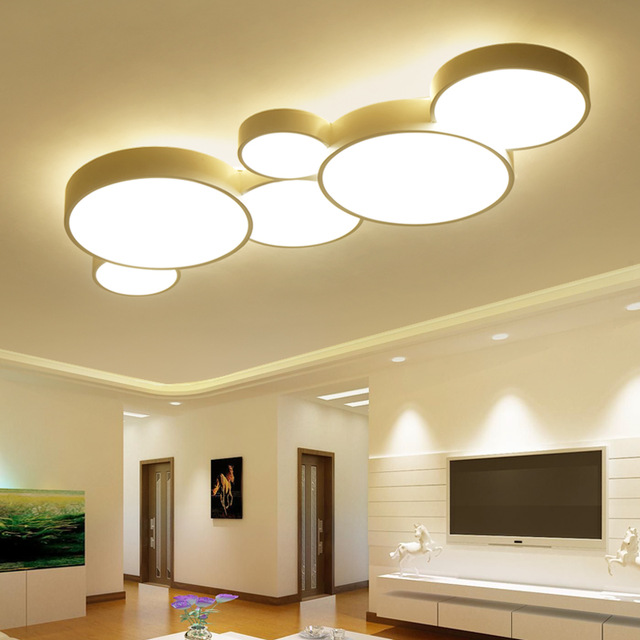 LED Ceiling Light Modern Panel Lamp Lighting Fixture Living Room