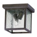 Outdoor Ceiling Lights: Modern Exterior Flush Mount Fixtures for