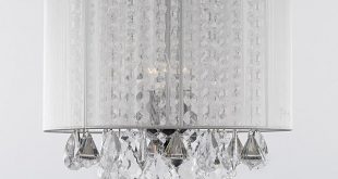 Shop Gallery 3-light Crystal Chandelier with Shade - Free Shipping