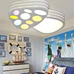 RSQJ Children's Room Lamps Mushrooms Ceiling Lamps Led Energy Saving