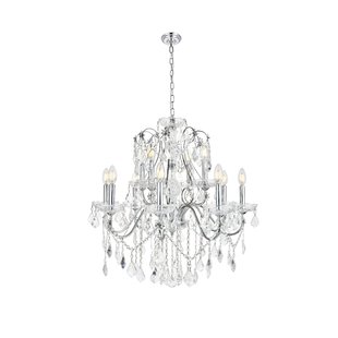 Crystal chandelier: charming sparkle guarantee included!