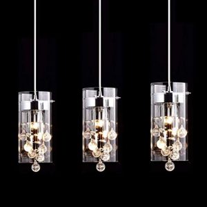 CLAXY Ecopower Lighting Glass & Crystal Pendant Lighting Modern