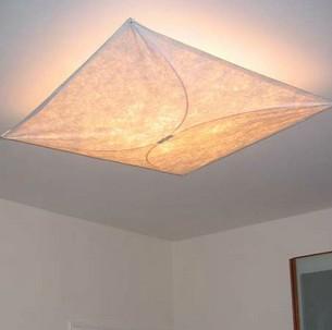 Fabric ceiling lights – basic lighting in
  its coziest form
