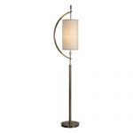 Uttermost Balaour Antique Brass Floor Lamp 28151 1 | Bellacor