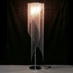 Crystal Floor Lamps for Living Room Standing Lamp for Bedroom