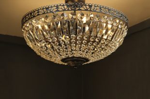 Florence Crystal Semi Flush Ceiling Light - Nirvana Lighting Nirvana