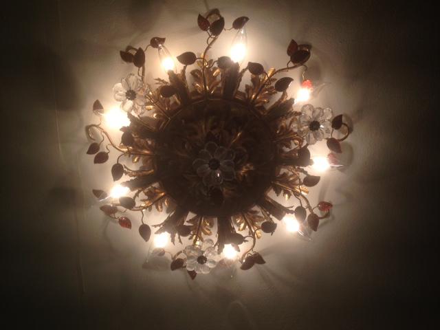Banci Firenze Italian Florentine Flush Ceiling Light | Chairish