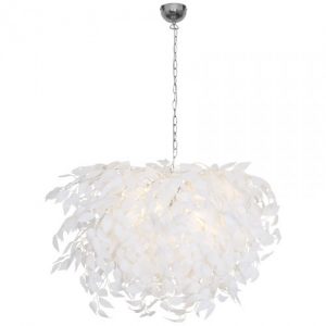 Leaves Hanging light Florentine/ White/ Pendulum lamp Decorative