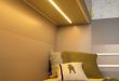 Surface-mounted light fixture / LED / linear / for furniture