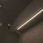 Surface-mounted light fixture / RGB LED / linear / for furniture