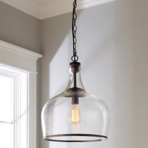 Glass Pendant Lights | Clear & Blown Glass Pendants - Shades of Light