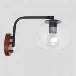 Menlo Glass Globe Wall Light Black Lamp Only - Project 62™ : Target