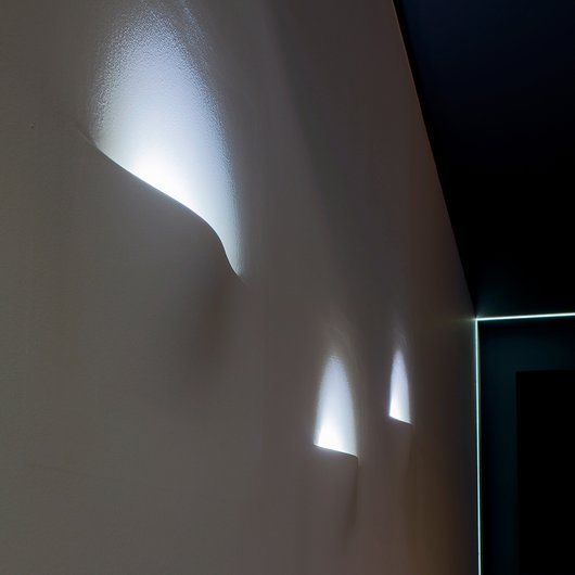 Brick In The Wall- Brick In The Wall Atmos LED Plaster In Wall Light