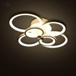dimmable remote control living room bedroom modern led ceiling