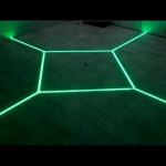 how to LED floor tiling system DIY make your floor interactive
